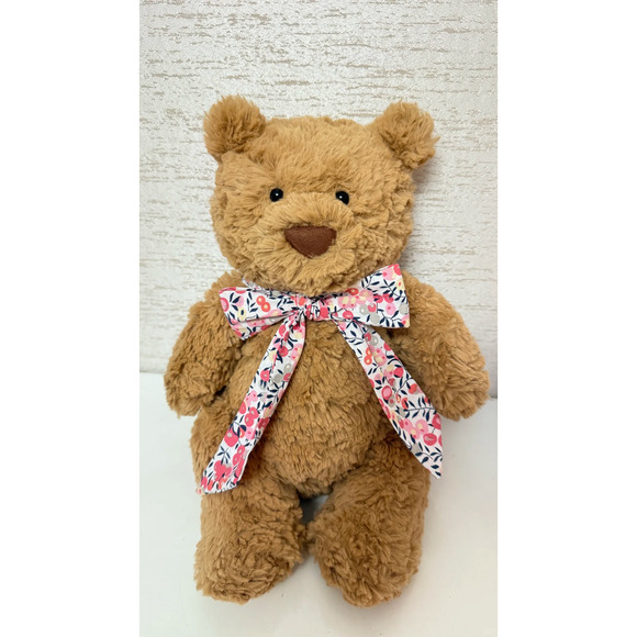 Medium Bartholomew bear cute clothes outfits - Liberty Inspired Bow - HQQ02 - Picture 1 of 1